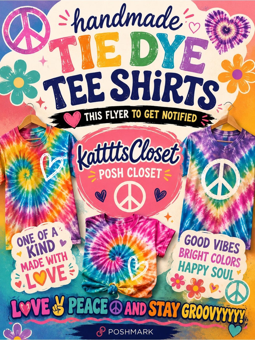 Gildan Multicolor Rainbow Tie Dye Short Sleeve Tee